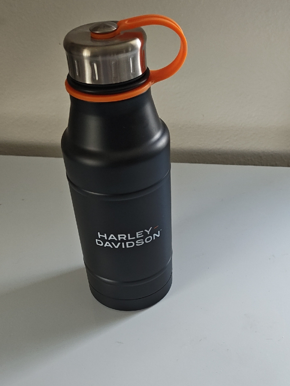 Harley-Davidson Black Aluminum Drink Container